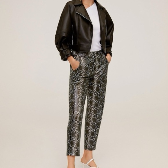 Mango Snake print pants - Picture 4 of 5